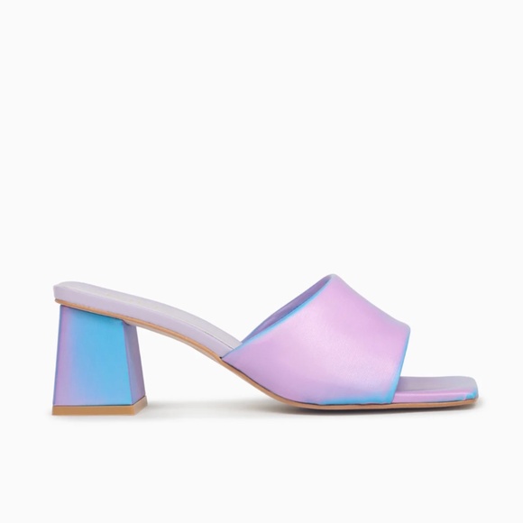 Feners Shoes - Feners Le Mule Rainbow Vegan (Womens US 7/EUR 38)